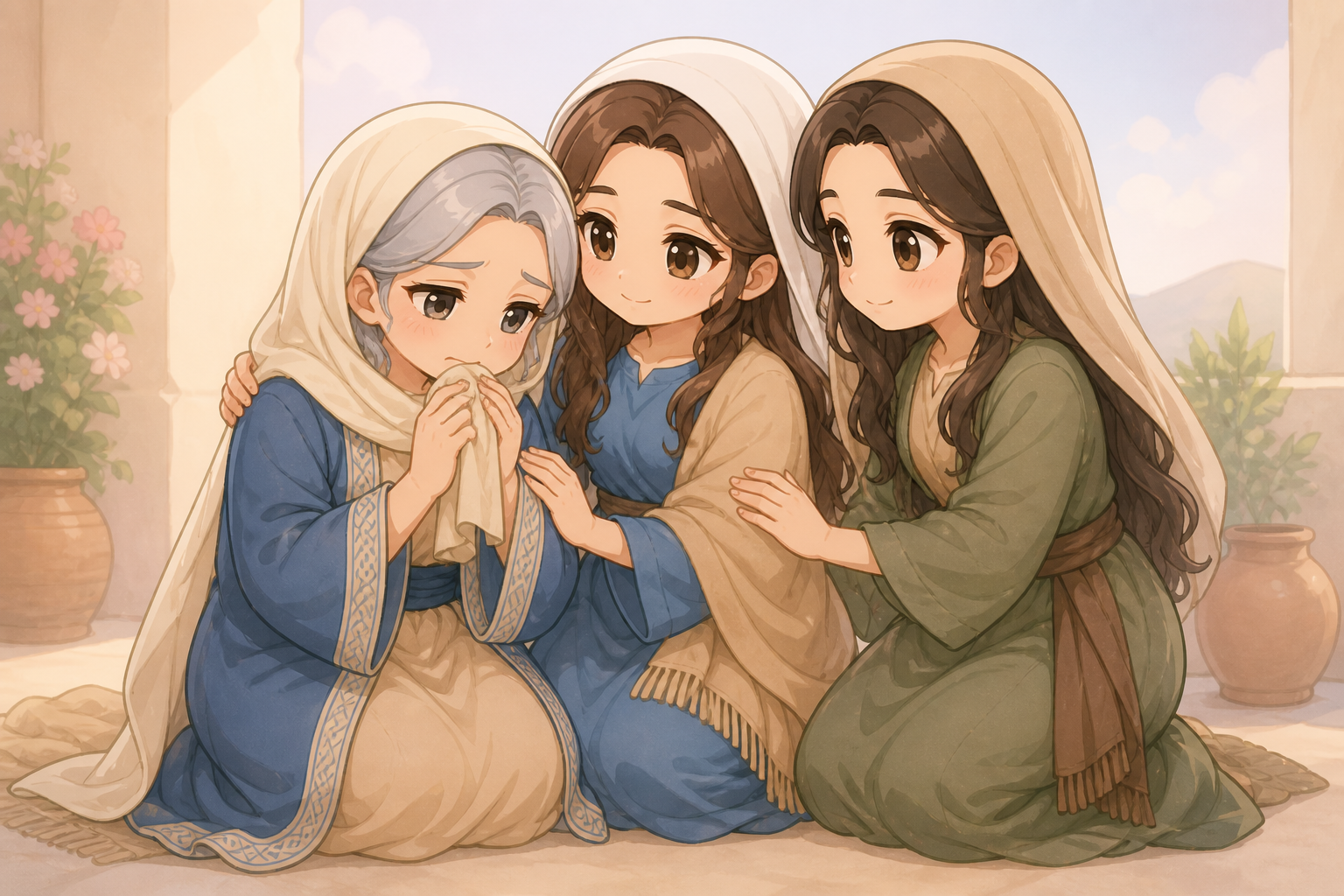 남편과 아들을 잃은 나오미